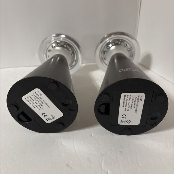 Set of Two Uline TouchTop LED Lanterns Bronze H3990BRZ H-3990BRZ - Picture 6 of 11